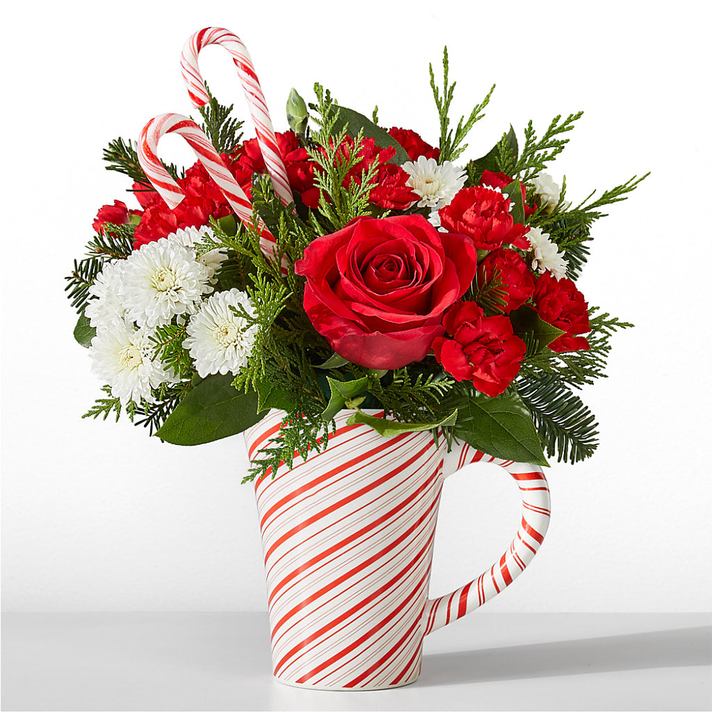 Peppermint Swirl Mug – XINAI'S FLOWERS, Chowchilla CA