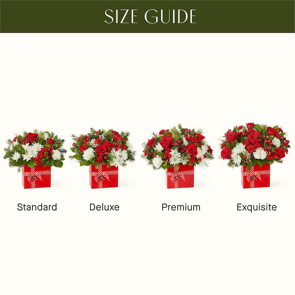 Presents Under the Tree Bouquet – XINAI'S FLOWERS, Chowchilla CA