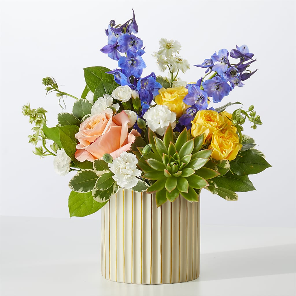 Cobalt Reverie Bouquet – XINAI'S FLOWERS, Chowchilla CA