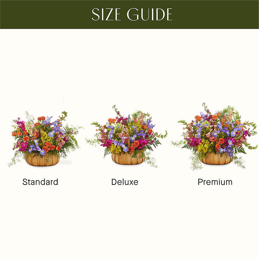 Garden of Life Basket – XINAI'S FLOWERS, Chowchilla CA
