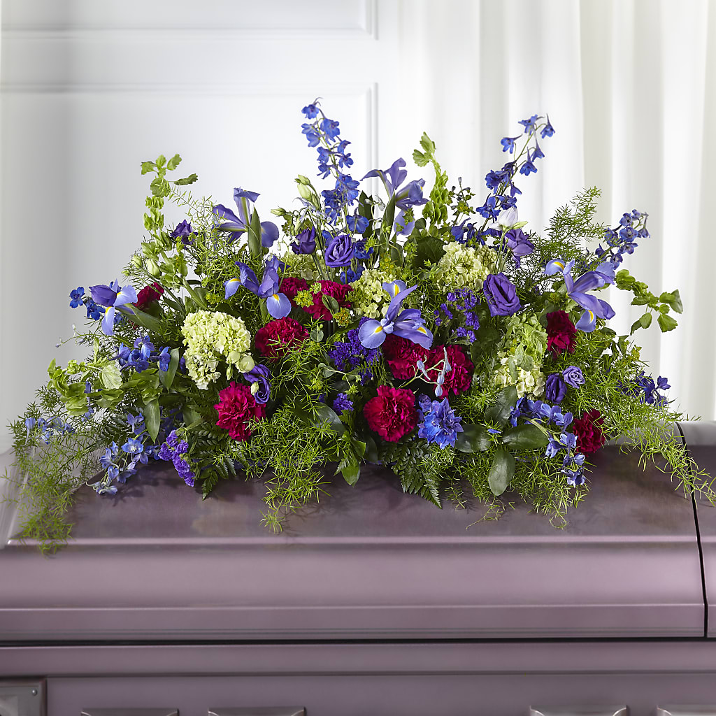 Always Treasured Casket Spray – XINAI'S FLOWERS, Chowchilla CA