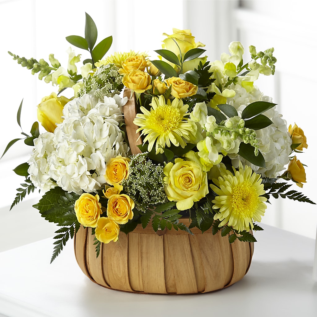 Rustic Remembrance Basket – XINAI'S FLOWERS, Chowchilla CA