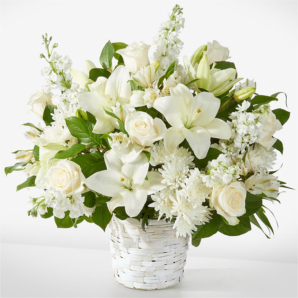 Peaceful Reflections Arrangement – XINAI'S FLOWERS, Chowchilla CA