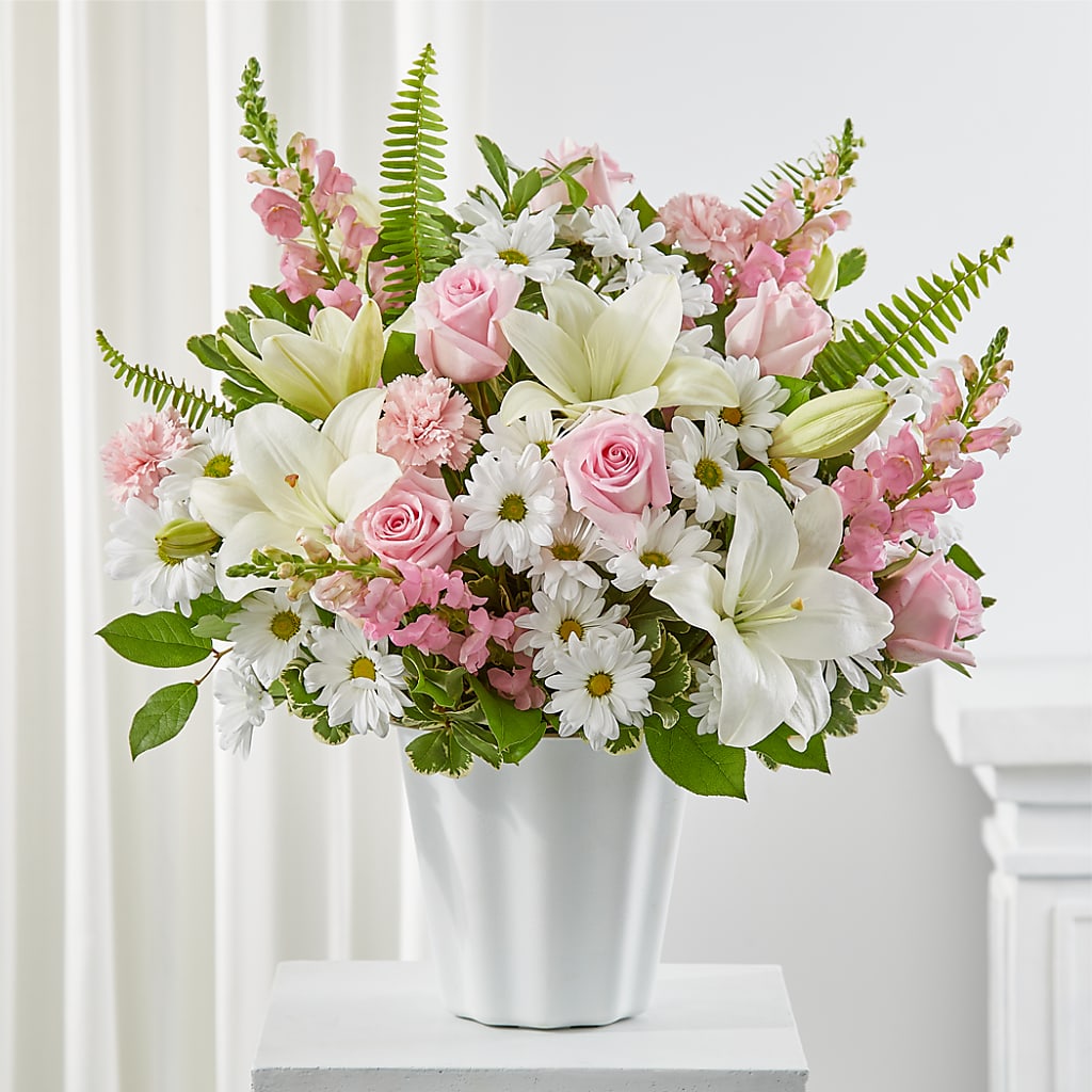 Soft Touch Tabletop Basket – XINAI'S FLOWERS, Chowchilla CA