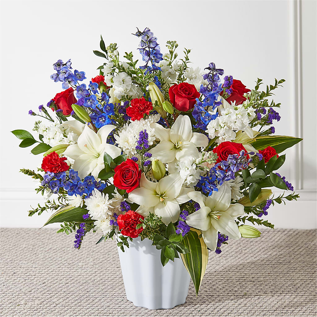 Consoled Floor Basket – XINAI'S FLOWERS, Chowchilla CA