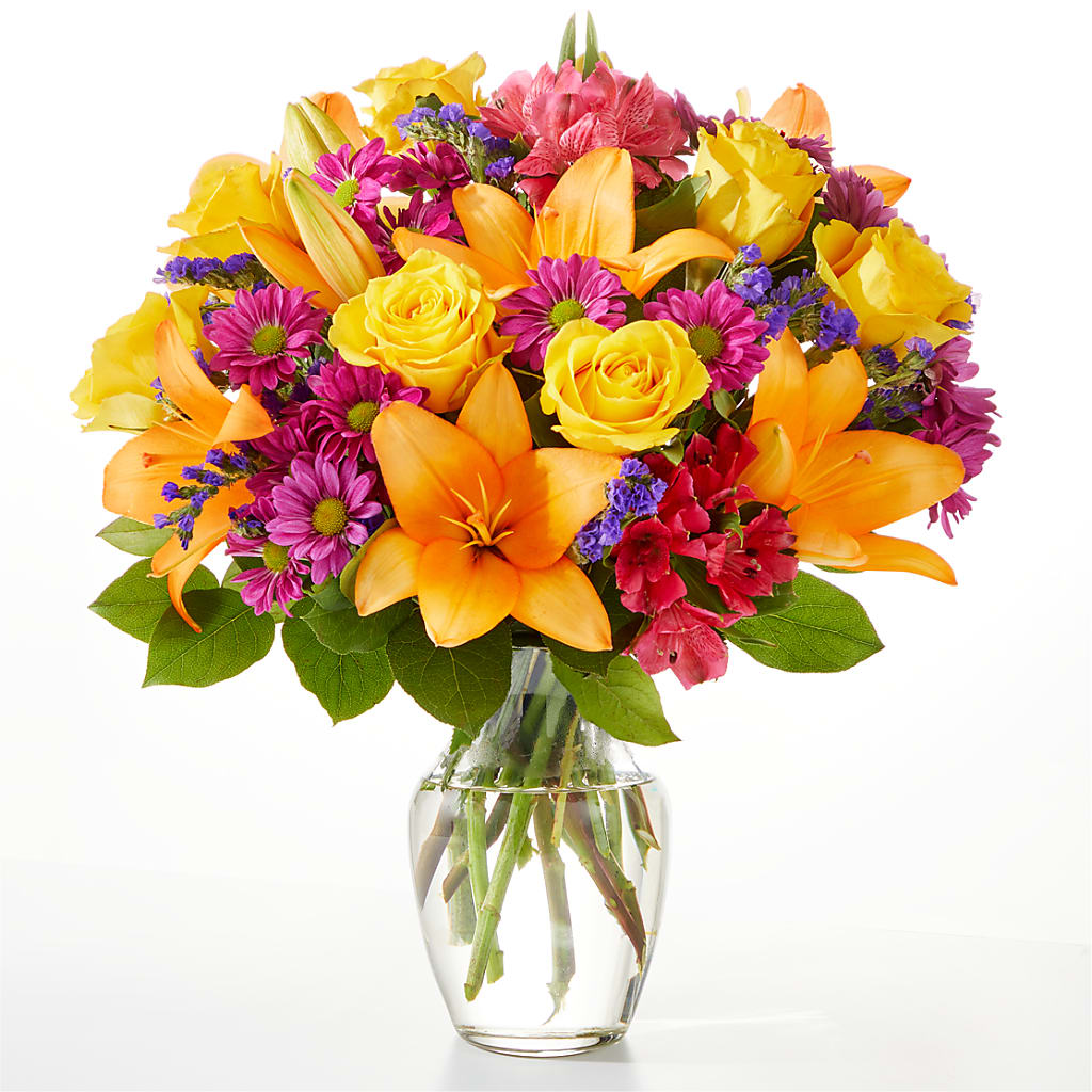 Colorful Visions Bouquet – XINAI'S FLOWERS, Chowchilla CA