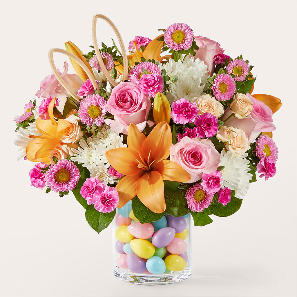 Hop to It Bouquet – XINAI'S FLOWERS, Chowchilla CA