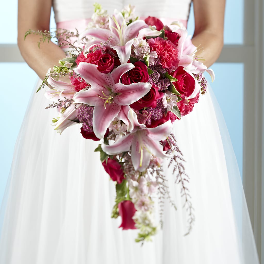 Lily & Rose Bouquet – XINAI'S FLOWERS, Chowchilla CA