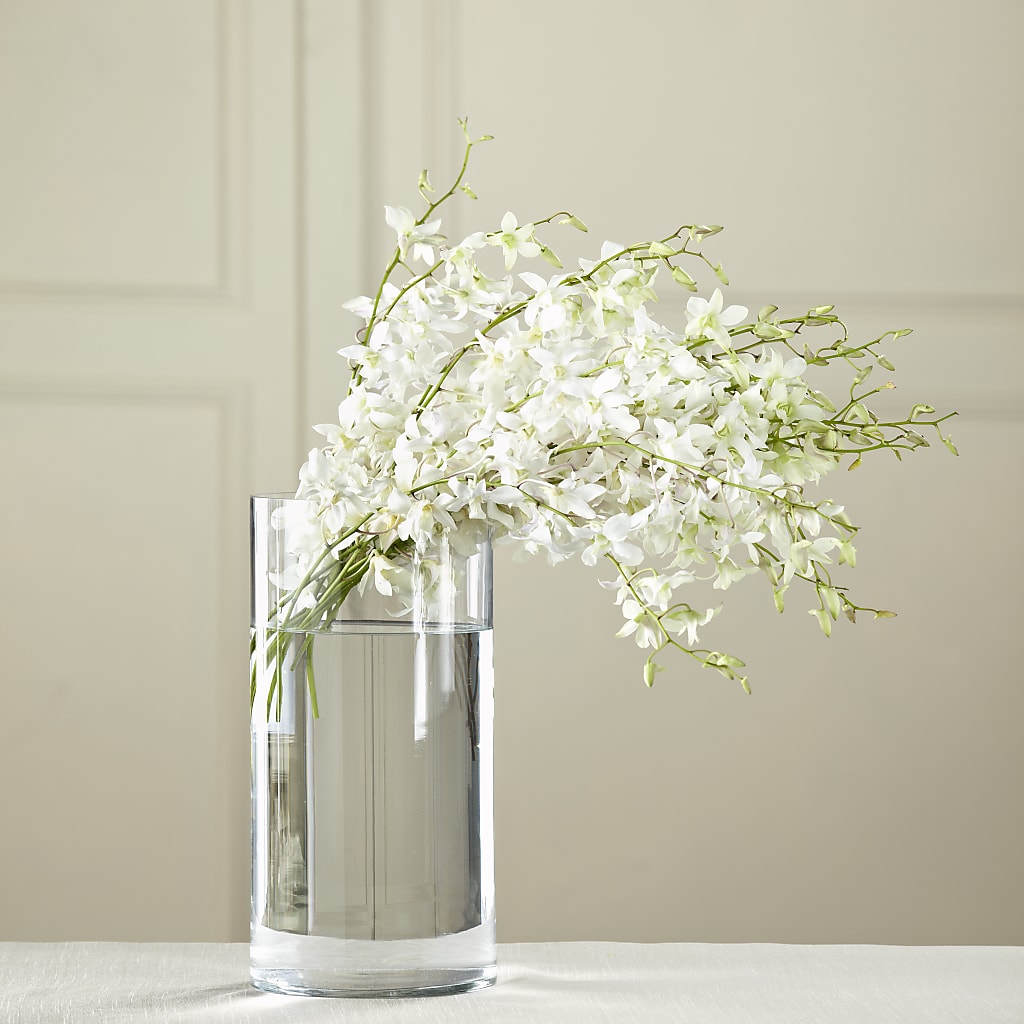 White Dendrobium Bouquet – XINAI'S FLOWERS, Chowchilla CA