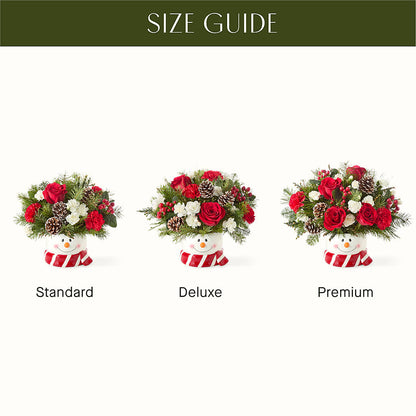 Jolly Snowman Bouquet – XINAI'S FLOWERS, Chowchilla CA