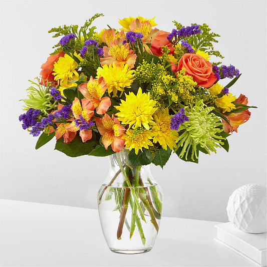 Marmalade Skies Bouquet – XINAI'S FLOWERS, Chowchilla CA