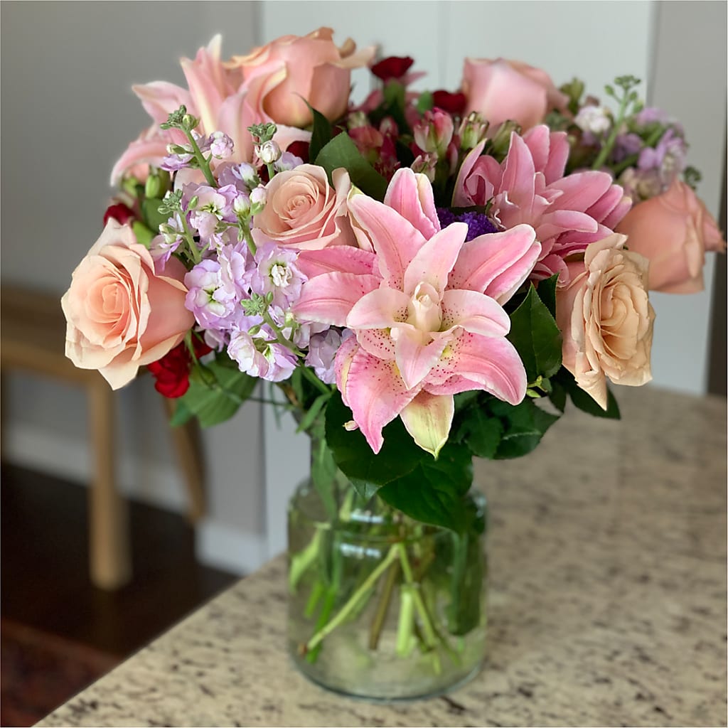 Romantique Bouquet – XINAI'S FLOWERS, Chowchilla CA