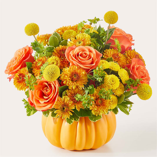 Gourdgeous Pumpkin – XINAI'S FLOWERS, Chowchilla CA