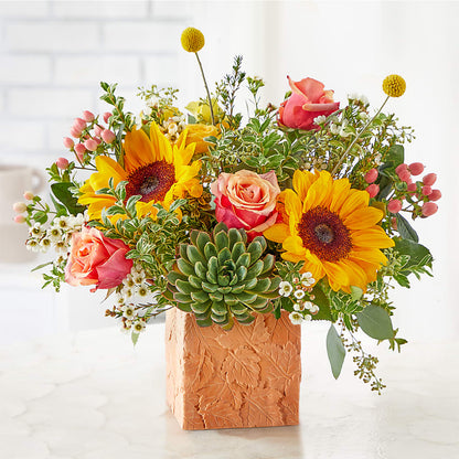 Sunflower Season Bouquet – XINAI'S FLOWERS, Chowchilla CA