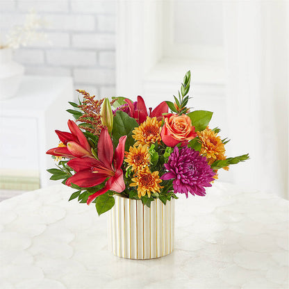 Burgundy Landscape Bouquet – XINAI'S FLOWERS, Chowchilla CA