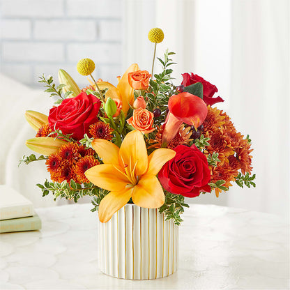 Scarlet Skies Bouquet – XINAI'S FLOWERS, Chowchilla CA
