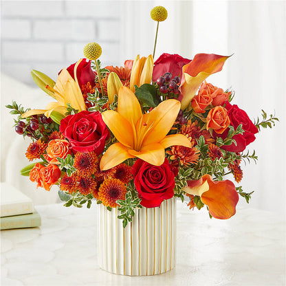 Scarlet Skies Bouquet – XINAI'S FLOWERS, Chowchilla CA