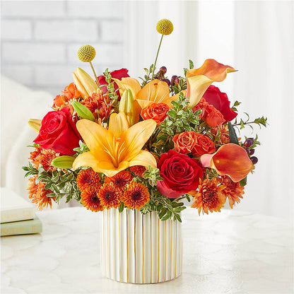 Scarlet Skies Bouquet – XINAI'S FLOWERS, Chowchilla CA