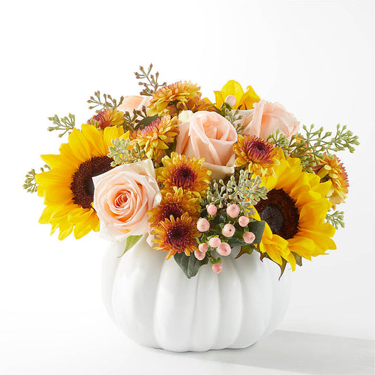 Pumpkin to Talk About Bouquet – XINAI'S FLOWERS, Chowchilla CA