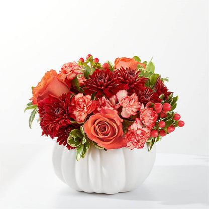 Autumn Air Pumpkin Bouquet – XINAI'S FLOWERS, Chowchilla CA