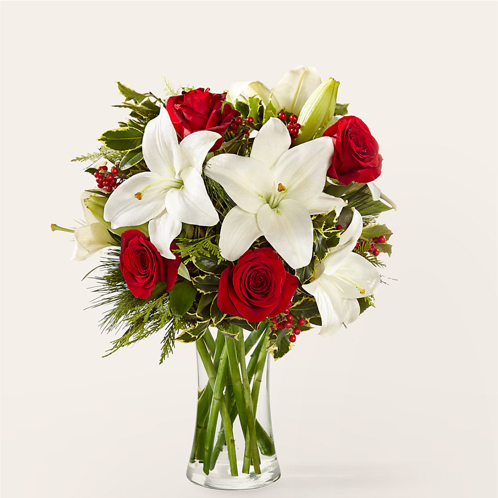 Sparkling Snowflakes Bouquet – XINAI'S FLOWERS, Chowchilla CA