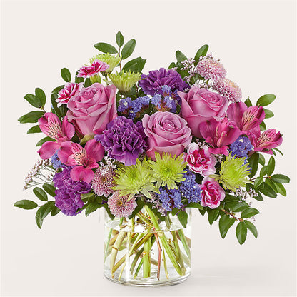 Glass Half Full Bouquet – XINAI'S FLOWERS, Chowchilla CA
