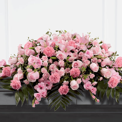 Garden of Comfort Casket Spray (Standard) – XINAI'S FLOWERS, Chowchilla CA