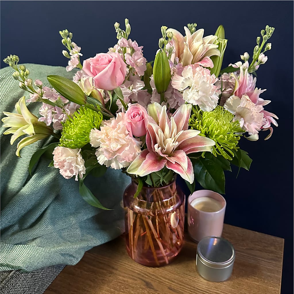 Pretty in Pink Bouquet – XINAI'S FLOWERS, Chowchilla CA