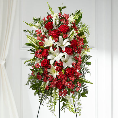 Everlasting Memory Standing Spray – XINAI'S FLOWERS, Chowchilla CA
