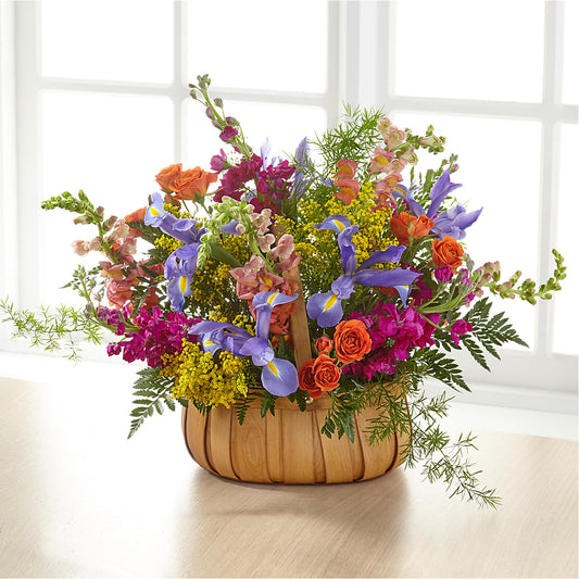 Garden of Life Basket – XINAI'S FLOWERS, Chowchilla CA