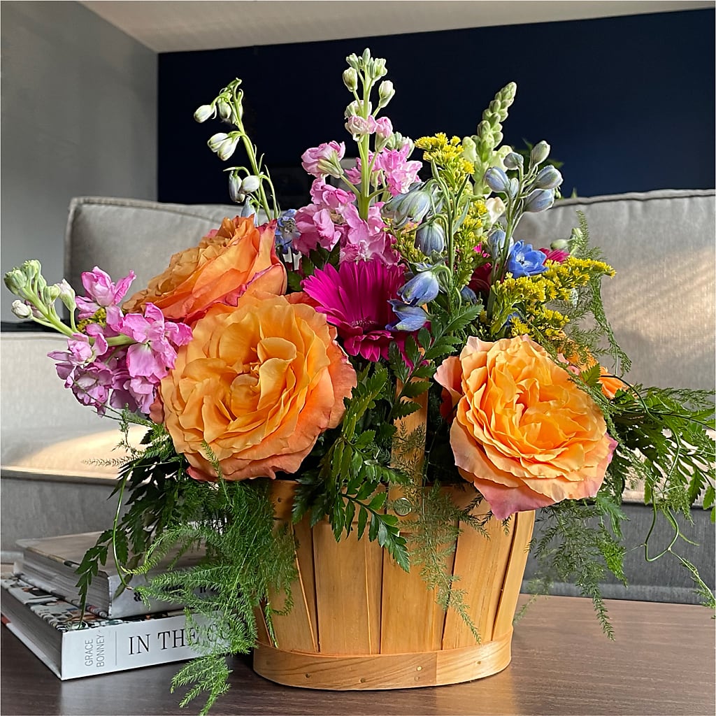 Garden of Life Basket – XINAI'S FLOWERS, Chowchilla CA