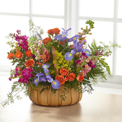 Garden of Life Basket – XINAI'S FLOWERS, Chowchilla CA