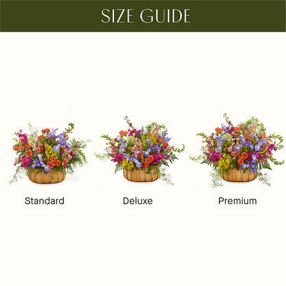 Garden of Life Basket – XINAI'S FLOWERS, Chowchilla CA