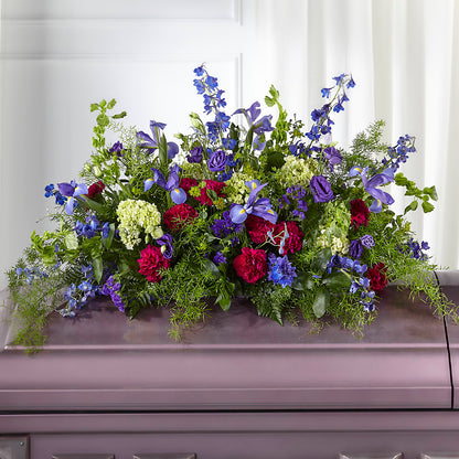 Always Treasured Casket Spray – XINAI'S FLOWERS, Chowchilla CA