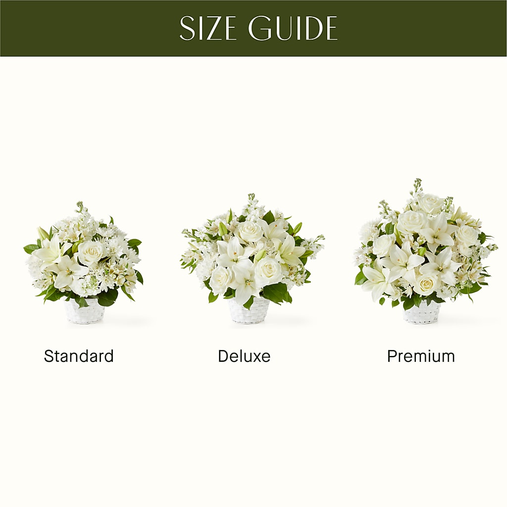 Peaceful Reflections Arrangement – XINAI'S FLOWERS, Chowchilla CA