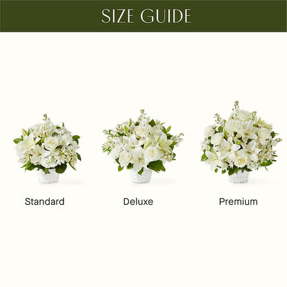 Peaceful Reflections Arrangement – XINAI'S FLOWERS, Chowchilla CA