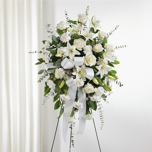 With Care Standing Spray – XINAI'S FLOWERS, Chowchilla CA