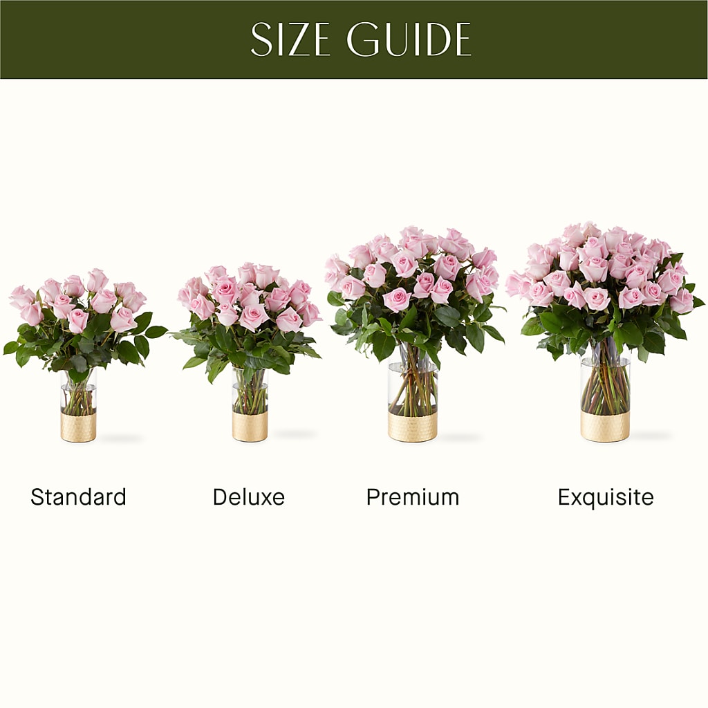 Picture Perfect Pink Rose Bouquet – XINAI'S FLOWERS, Chowchilla CA