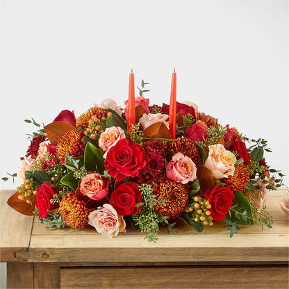 Gather Near Centerpiece – XINAI'S FLOWERS, Chowchilla CA