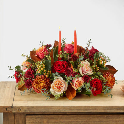 Gather Near Centerpiece – XINAI'S FLOWERS, Chowchilla CA