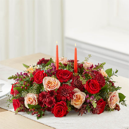Most Thankful Centerpiece – XINAI'S FLOWERS, Chowchilla CA