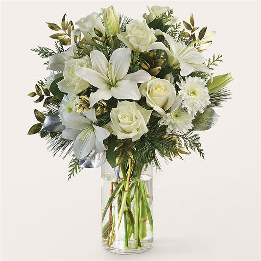 Wintry Mix Bouquet – XINAI'S FLOWERS, Chowchilla CA