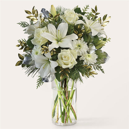 Wintry Mix Bouquet – XINAI'S FLOWERS, Chowchilla CA
