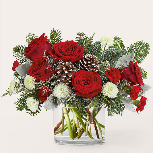 Yule Cheer Bouquet – XINAI'S FLOWERS, Chowchilla CA