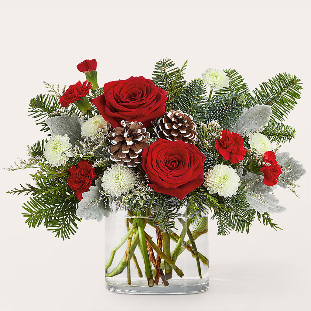 Yule Cheer Bouquet – XINAI'S FLOWERS, Chowchilla CA