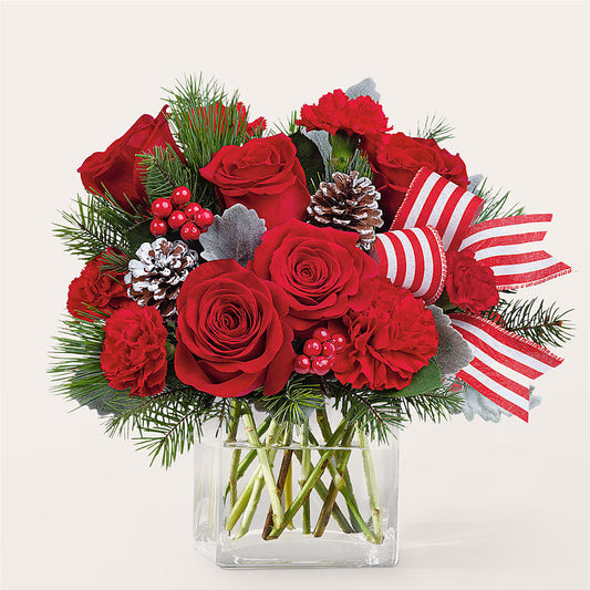 Baking Spirits Bright Bouquet – XINAI'S FLOWERS, Chowchilla CA