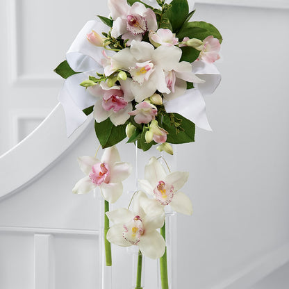 Perfect Entrance Pew Arrangement – XINAI'S FLOWERS, Chowchilla CA