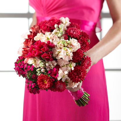 Pink Effervescence Bouquet – XINAI'S FLOWERS, Chowchilla CA