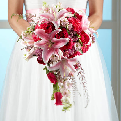 Lily & Rose Bouquet – XINAI'S FLOWERS, Chowchilla CA