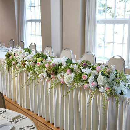 State of Joy Head Table Arrangement – XINAI'S FLOWERS, Chowchilla CA